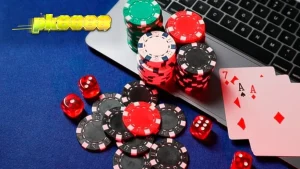 Antarmuka digital yang menampilkan alat kontrol perjudian yang bertanggung jawab pada layar perangkat seluler.